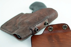 Reversible Wallet style holster for J-frame revolvers
